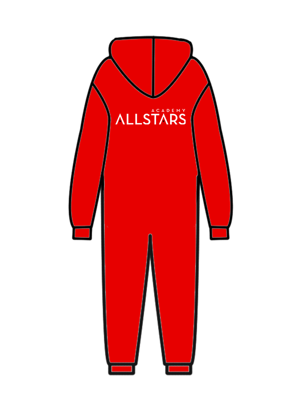 ALLSTARS ACADEMY - ONESIE RED (S) (IN-STOCK)