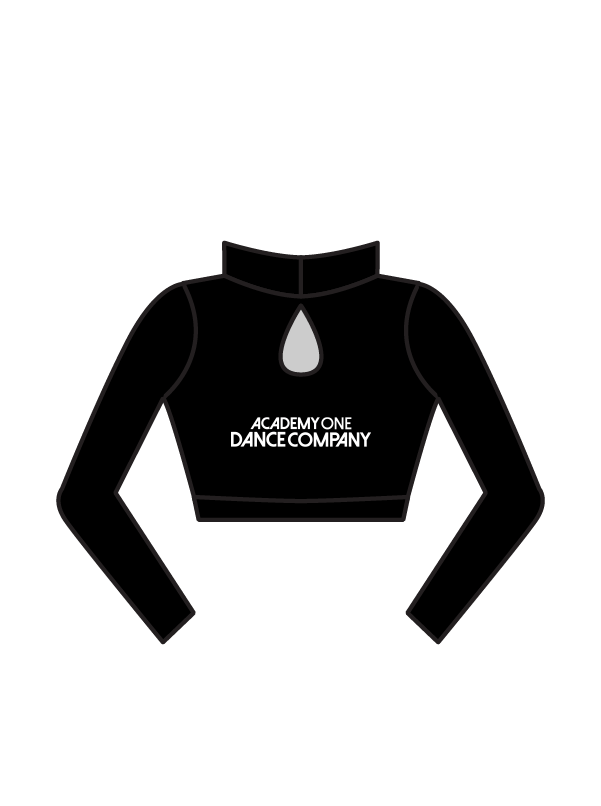 ACADEMY ONE - KIRA LONG SLEEVE CROP PRINCIPAL (BESPOKE)