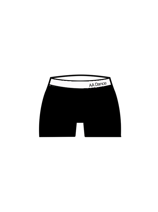 AA DANCE - WAISTBAND SHORTS (BESPOKE)