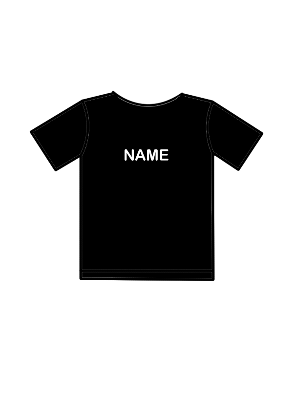 AERIAL NINJAS - T-SHIRT BLACK (G) (IN-STOCK)