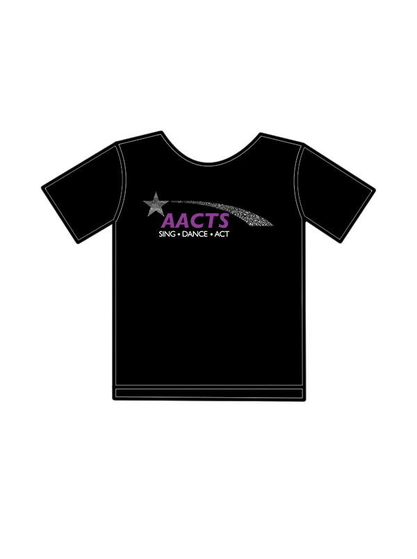 AACTS - T-SHIRT BLACK (S) (IN-STOCK)