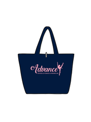 ADVANCE - TOTE BAG NAVY (W) (IN-STOCK)