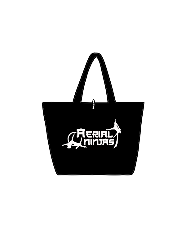 AERIAL NINJAS - TOTE BAG BLACK (IN-STOCK)