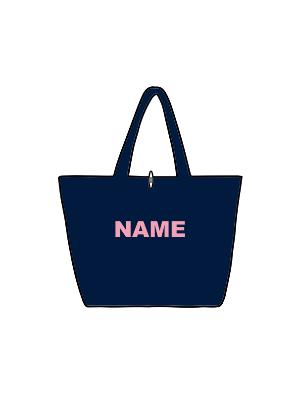 ADVANCE - TOTE BAG NAVY (W) (IN-STOCK)
