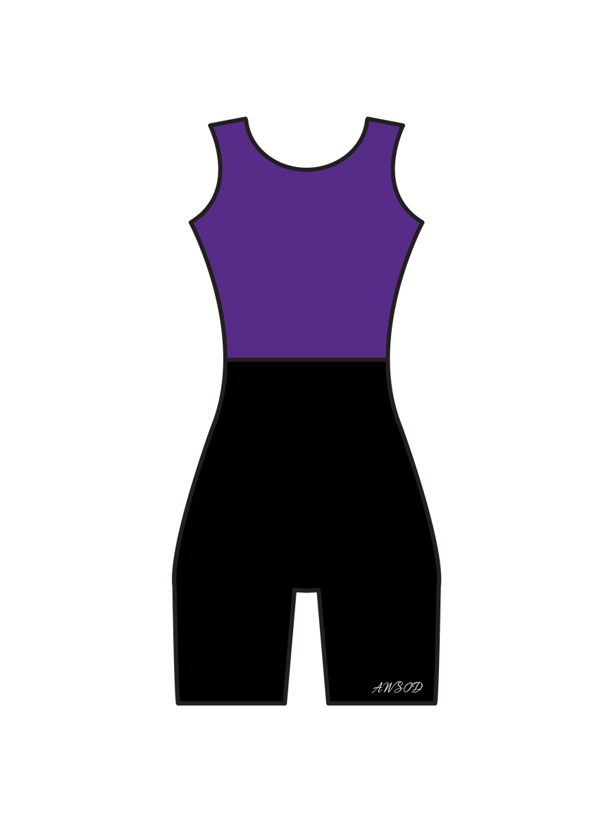 ANGELA WATSON SCHOOL OF DANCE - TOP PANEL UNITARD (BESPOKE)