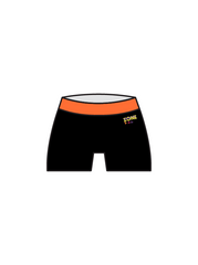 AERIAL ZONE - WAISTBAND SHORTS ORANGE (BESPOKE)