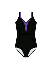 AERIAL NINJAS - WINNIE LEO BLACK/PURPLE (IN-STOCK)