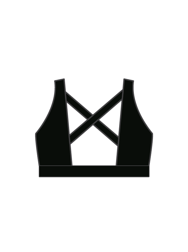 A2 ARTS - WINNIE CROP BLACK (IN-STOCK)