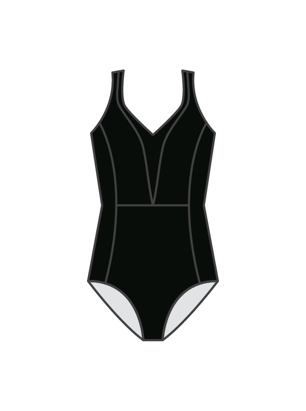 A2 ARTS - WINNIE LEOTARD BLACK (IN-STOCK)
