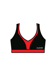 ALLSTARS ACADEMY - WINNIE CROP BLACK/RED (IN-STOCK)