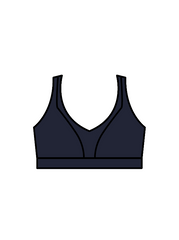 ART OF DANCE TRAINING - WINNIE CROP NAVY (IN-STOCK)
