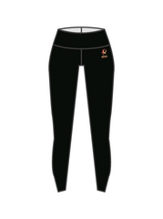 ACROFLEX RECREATIONAL - YOGA LEGGINGS BLACK (IN-STOCK)