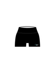 ADRENALINE DANCE COMPANY - YOGA SHORTS BLACK (IN-STOCK)