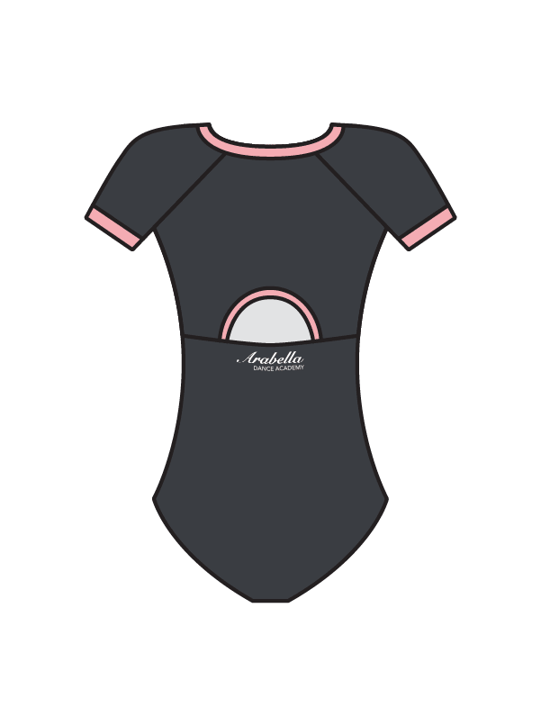 ARABELLA DANCE ACADEMY - ZARA SHORT SLEEVE LEOTARD (BESPOKE)