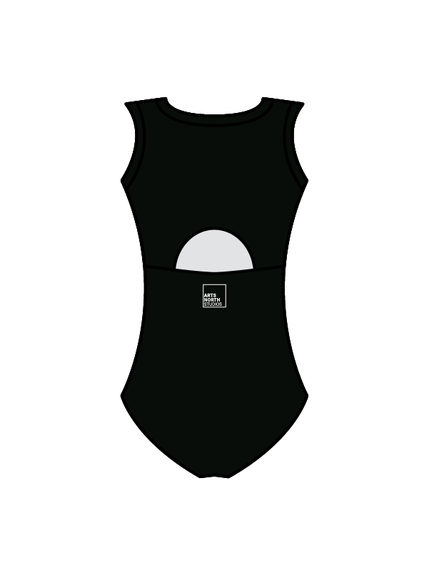 ARTS NORTH STUDIOS - ZARA LEOTARD BLACK (IN-STOCK)