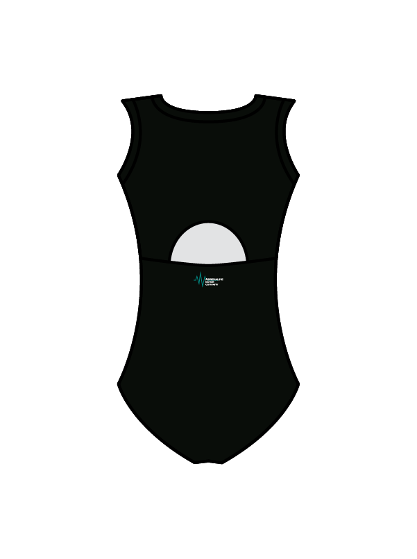 ADRENALINE DANCE COMPANY - ZARA LEOTARD BLACK (IN-STOCK)