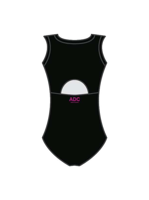 ADC DANCE & FITNESS - ZARA LEOTARD BLACK (IN-STOCK)