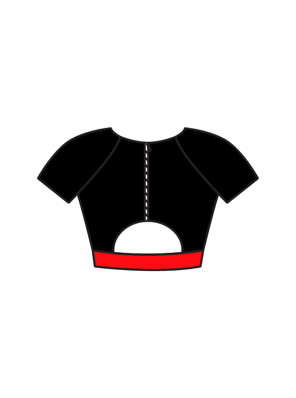 AB DANCE - AMELIA CROP (BESPOKE)