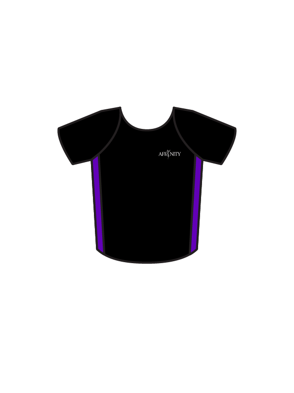 AFFINITY DANCE SCHOOL - BOYS SIDE PANEL T (BESPOKE)