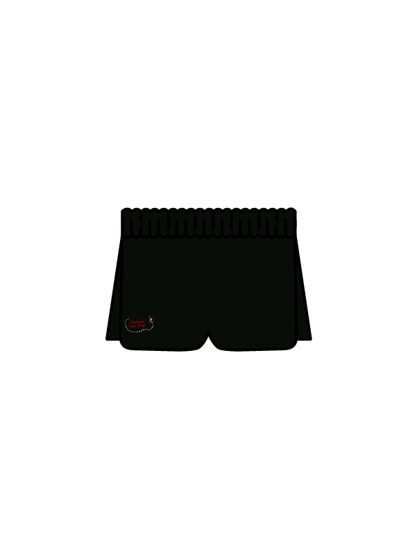 ANDERSON DANCE GROUP - DUAL SHORTS BLACK (IN-STOCK)