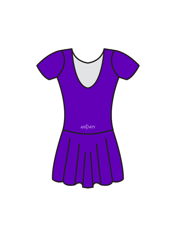 AFFINITY DANCE SCHOOL - CAP SLEEVE DRESS (BESPOKE)