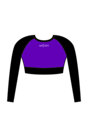 AFFINITY DANCE SCHOOL - ELENA LONG SLEEVE CROP (BESPOKE)