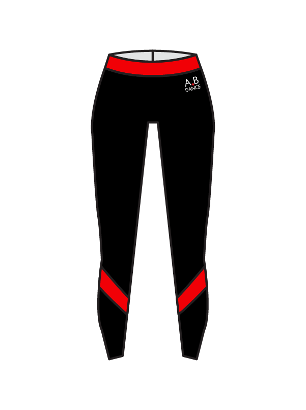 AB DANCE - CALF PANEL LEGGINGS (BESPOKE)