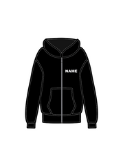 AFFINITY DANCE SCHOOL - ZOODIE BLACK (J) (IN-STOCK)